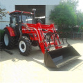 High Quality Europe CE Approved 80-100HP Wheel Tractor Mounted Front End Loader with Standard Bucket for Sale